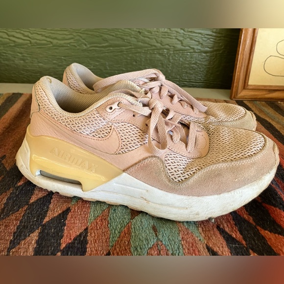 Nike Shoes - Nike Air Max Women's Blush Pink and Cream Sneakers